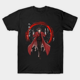 Hellsing Resurrected Alucard's Vengeance Unleashed T-Shirt